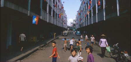 Nach der Befreiung: Der Stadtteil Cholon in Saigon, heute Ho-Chi...