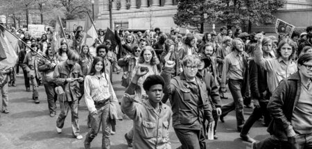 Marsch in Washington: Kriegsgegner im eigenen Land wurden für di...