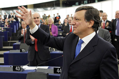 Nennt sich »Reformer der Mitte«: José Barroso nach seiner Wieder...
