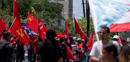 Gegen neoliberalen Kahlschlag: Demonstration am Arbeiterkampftag...