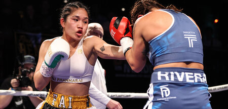 Triumph vor einem Jahr: Fai Phannarai (links) holt sich die WBF-...