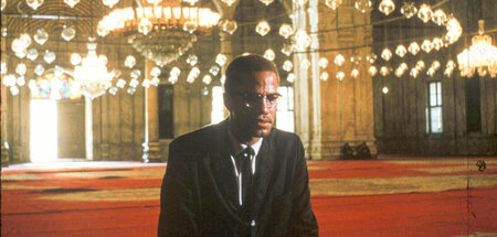 Für Malcolm X, hier im April 1964 betend in einer Kairoer Mosche...