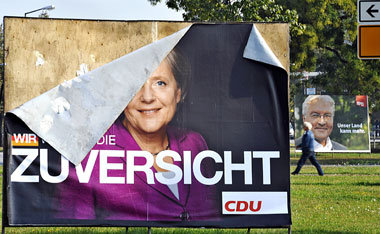 Merkel am Montag: »Man kann gar nicht soviel sparen ...«