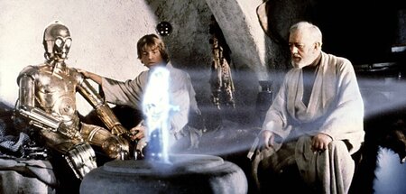 Der Mentor: Hier repräsentiert durch Obi-Wan, im Mythos oft eine...