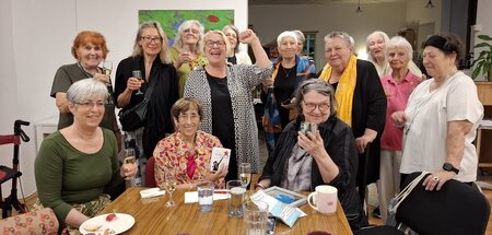 In den Räumen des Bunds Demokratischer Frauen Österreichs hat Re...