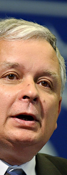 Kaczynski ist berüchtigt für seine antirussischen Ausfälle Kaczynski ist berüchtigt für seine antirussischen Ausfälle