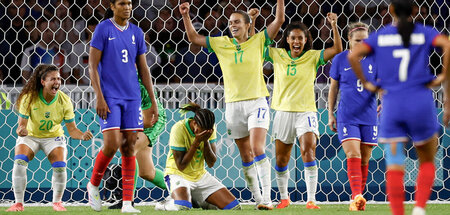 Viel im Flugzeug und trotzdem erfolgreich: Das brasilianische Na...
