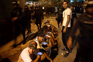 Die honduranische Hauptstadt Tegucigalpa steht unter Kontrolle v...