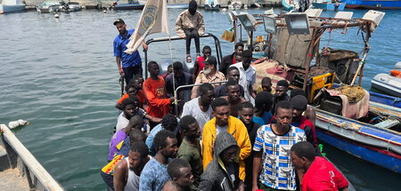 »Gerettet«: Davon kann keine Rede sein, wenn libysche Milizen da...
