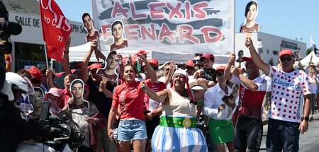 Hat seinen eigenen Streckenunterstützerkreis am Start: Alexis Re...