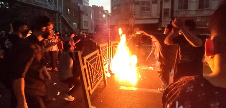 Der iranische Staat sitzt auf einem Pulverfass. Proteste der Bev...