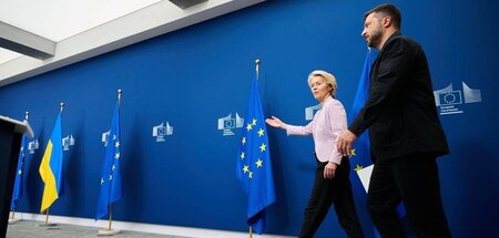Endspiel um die Ukraine: Vor der Reise nach Washington konferier...