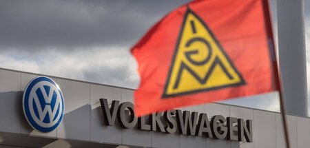 Die IG Metall organisiert 90 Prozent der Beschäftigten bei Volks...