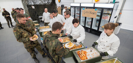 »Soldat in der Verpflegung« heißt das, wenn man bei der Bundeswe...