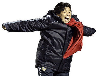 Abgelutscht: Maradona