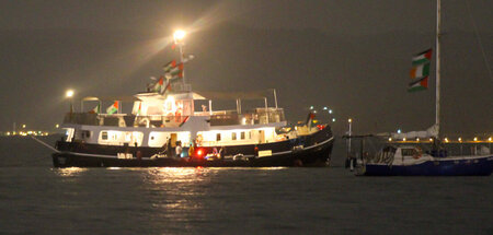 Das »Familienschiff« wurde in der Nacht zu Dienstag vor der tune...