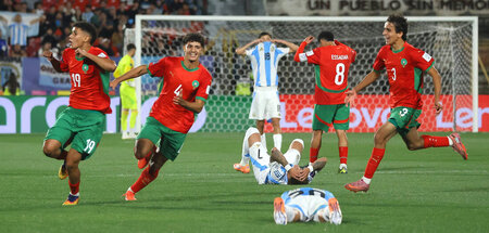 Marokko auf dem Weg zum Sieg Marokko auf dem Weg zum Sieg