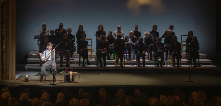 Bewaffnet mit singender Säge: Meret Becker