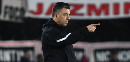 Marcelo »Püppchen« Gallardo, Cheftrainer von River Plate Buenos ... Marcelo »Püppchen« Gallardo, Cheftrainer von River Plate Buenos ...