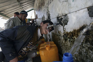 Zu wenig Wasser in Gaza
