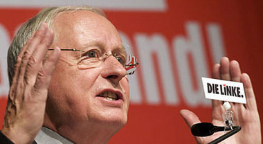 Lafontaine: Indirekte Kritik an Brandenburgs Linkspartei