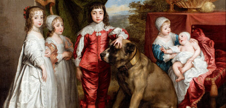 1963 auf einem Van-Dyck-Gemälde entdeckt, mittlerweile weitgehen... 1963 auf einem Van-Dyck-Gemälde entdeckt, mittlerweile weitgehen...