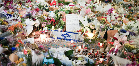 Ein Trauermeer nach dem Attentat in der australischen Metropole ... Ein Trauermeer nach dem Attentat in der australischen Metropole ...