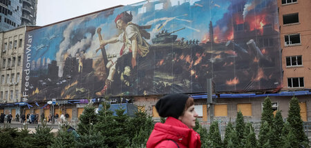 Die Rhetorik vom »Freiheitskrieg« wird auch in London gern übern...