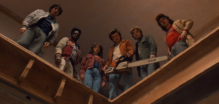 Ob die Skepsis auf ihren Gesichtern wohl dem Drehbuch galt?