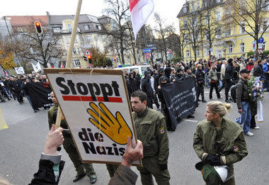 Proteste gegen den »Heldengedenkmarsch« am Samstag in München