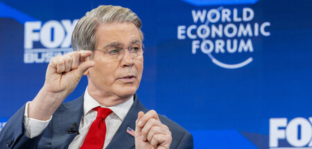 Die USA, hier Finanzminister Scott Bessent, scheren sich wenig u...