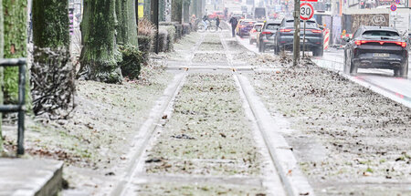 Berlin, Anfang der Woche: Straßenbahnverkehr wegen vereister Obe... Berlin, Anfang der Woche: Straßenbahnverkehr wegen vereister Obe...