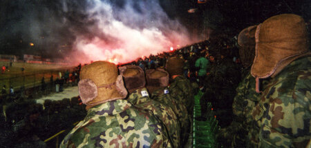 Nie zuvor und auch nie danach hatte ich dermaßen gefroren: Legia...