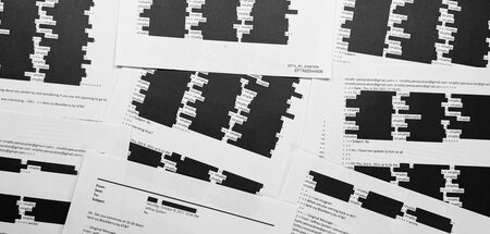 Auszug aus den vom US-Justizministerium freigegebenen Epstein-Ak...