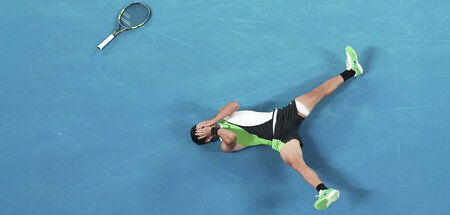 Er hat ihn, den Career Grand Slam: Carlos Alcaraz am Sonntag in ...