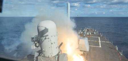 Hilft das Putin? Eine von den USA verbreitete Aufnahme, die den ...