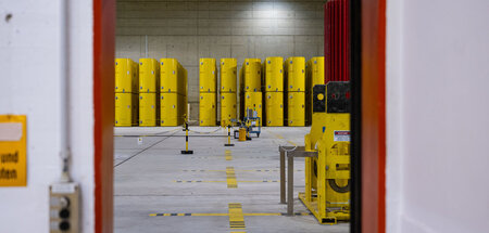 In Lagerhallen wie hier könnte der hochradioaktive Atommüll noch...