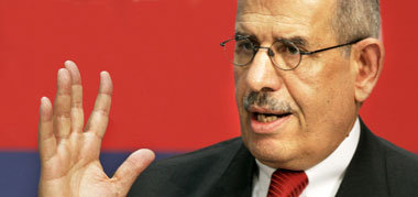 IAEA-Generaldirektor ElBaradei soll den UN-Sicherheitsrat über d...