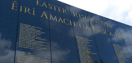 Auch auf dem Dubliner Friedhof Glasnevin wird an die Gefallenen ...