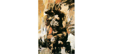 Sitte, Höllensturz in Vietnam, Seitentafel,1966,67, Tript. Kopi