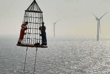 In »Pilawas Welt von morgen« wird das Klima durch Offshore-Windp... In »Pilawas Welt von morgen« wird das Klima durch Offshore-Windp...