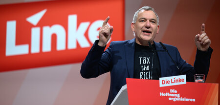 Gibt den Parteivorsitz im Juni ab: Jan van Aken (Chemnitz, 10.5.... Gibt den Parteivorsitz im Juni ab: Jan van Aken (Chemnitz, 10.5....