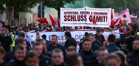 Die revolutionäre 1.-Mai-Demo auf der Straße in Berlin (1.5.2025...