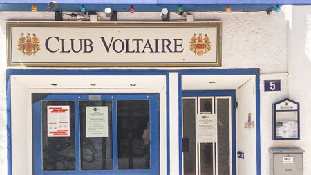 Der Club Voltaire in Frankfurt am Main