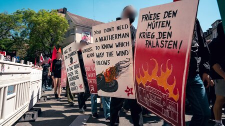 Auch in diesem Jahr wollen in Stuttgart wieder revolutionäre Lin...