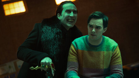 Der Herr und sein Notar: Dracula (Nicolas Cage) und Robert Monta...