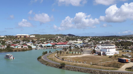 Pittoresk wirkt der Hafen von St. John auf Antigua. Doch die Kar...
