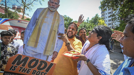 Premier Modi konnte seine Macht im Osten Indiens konsolidieren (...