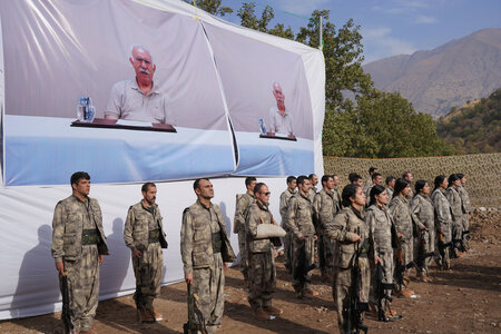 Die Ex-PKK hat sich am Dienstag in »Apoistische Bewegung« nach i...