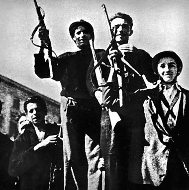 Hauptkraft des italienischen Widerstands: Partisanen in Neapel (...